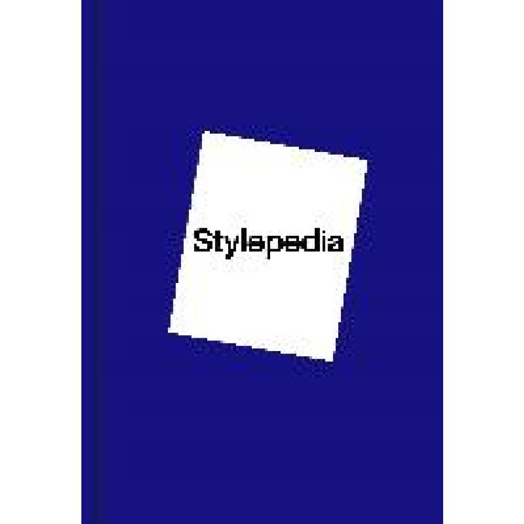 9789881354792 - Stylepedia - Fashionary Leinen 9789881354792 - Stylepedia - Fashionary Leinen