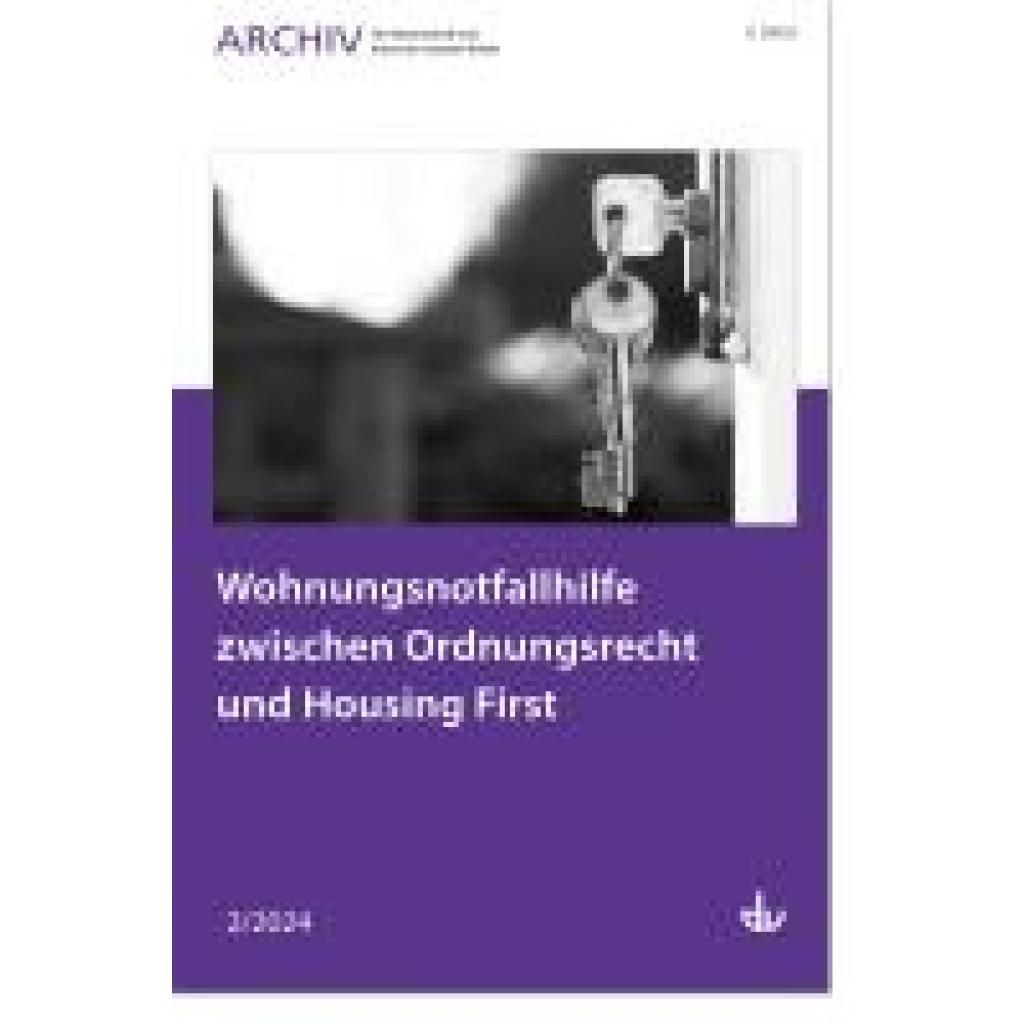 9783784137476 - Wohnungsnotfallhilfe zwischen Ordnungsrecht und Housing First Taschenbuch