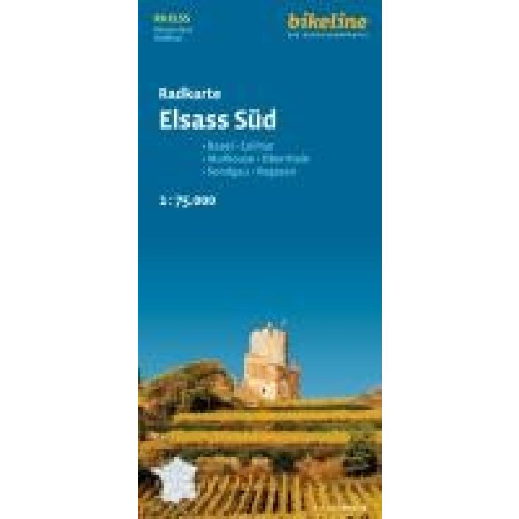 Radkarte Elsass Süd