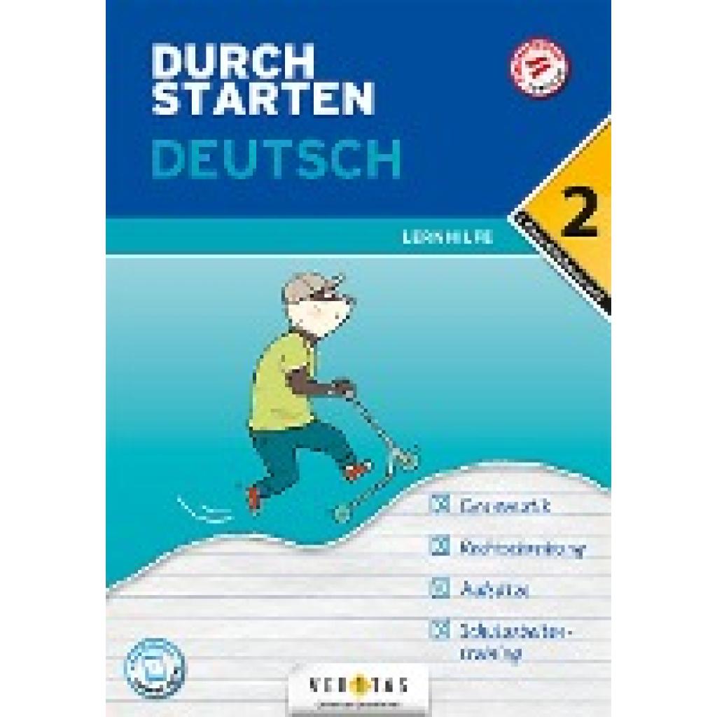 9783710137518 - Durchstarten - Deutsch Mittelschule AHS Durchstarten Deutsch 2 Klasse Mittelschule AHS Lernhilfe - Durchstarten - Deutsch - Mittelschule AHS - 2 Klasse Kartoniert (TB)