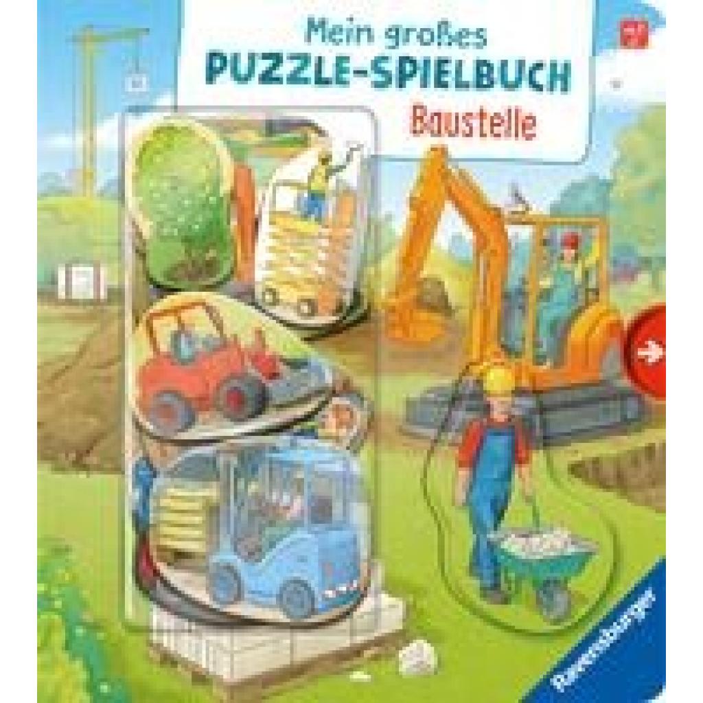 Jakobs, Emilie: Mein großes Puzzle-Spielbuch: Baustelle