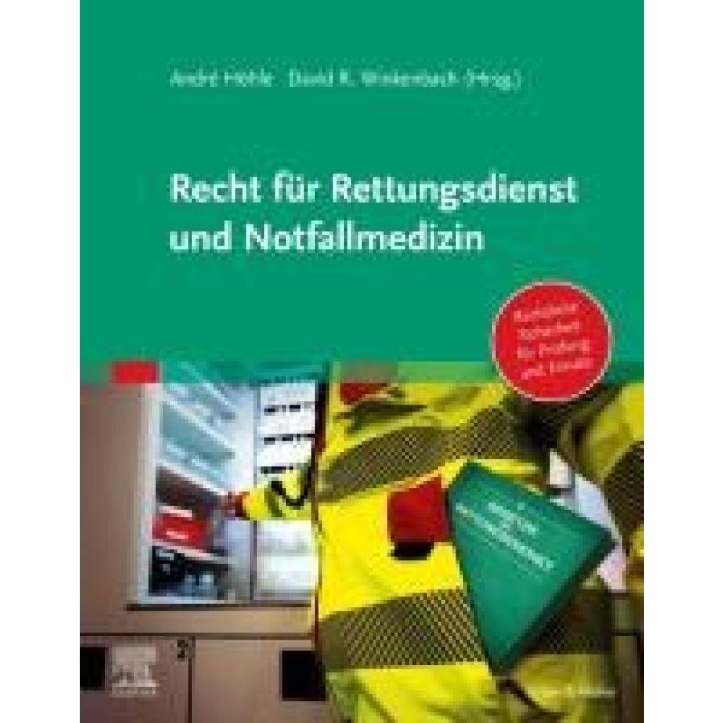 9783437482717 - Recht für Rettungsdienst und Notfallmedizin Kartoniert (TB)