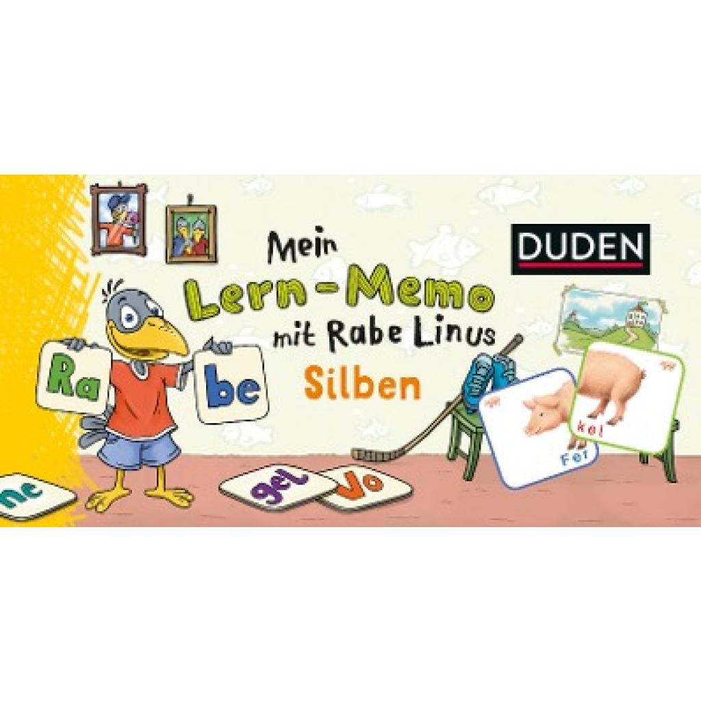 Raab, Dorothee: Mein Lern-Memo mit Rabe Linus - Silben