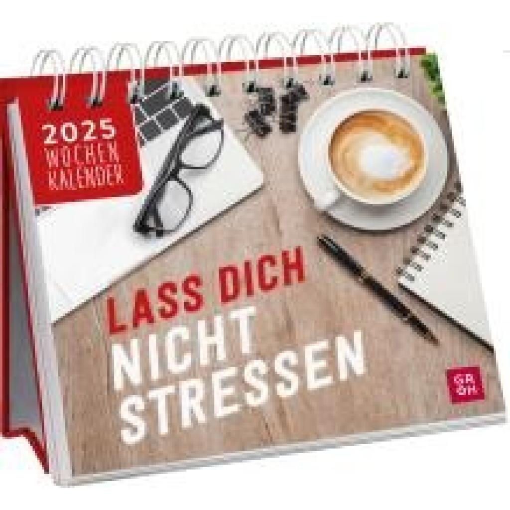 Mini-Wochenkalender 2025: Lass dich nicht stressen