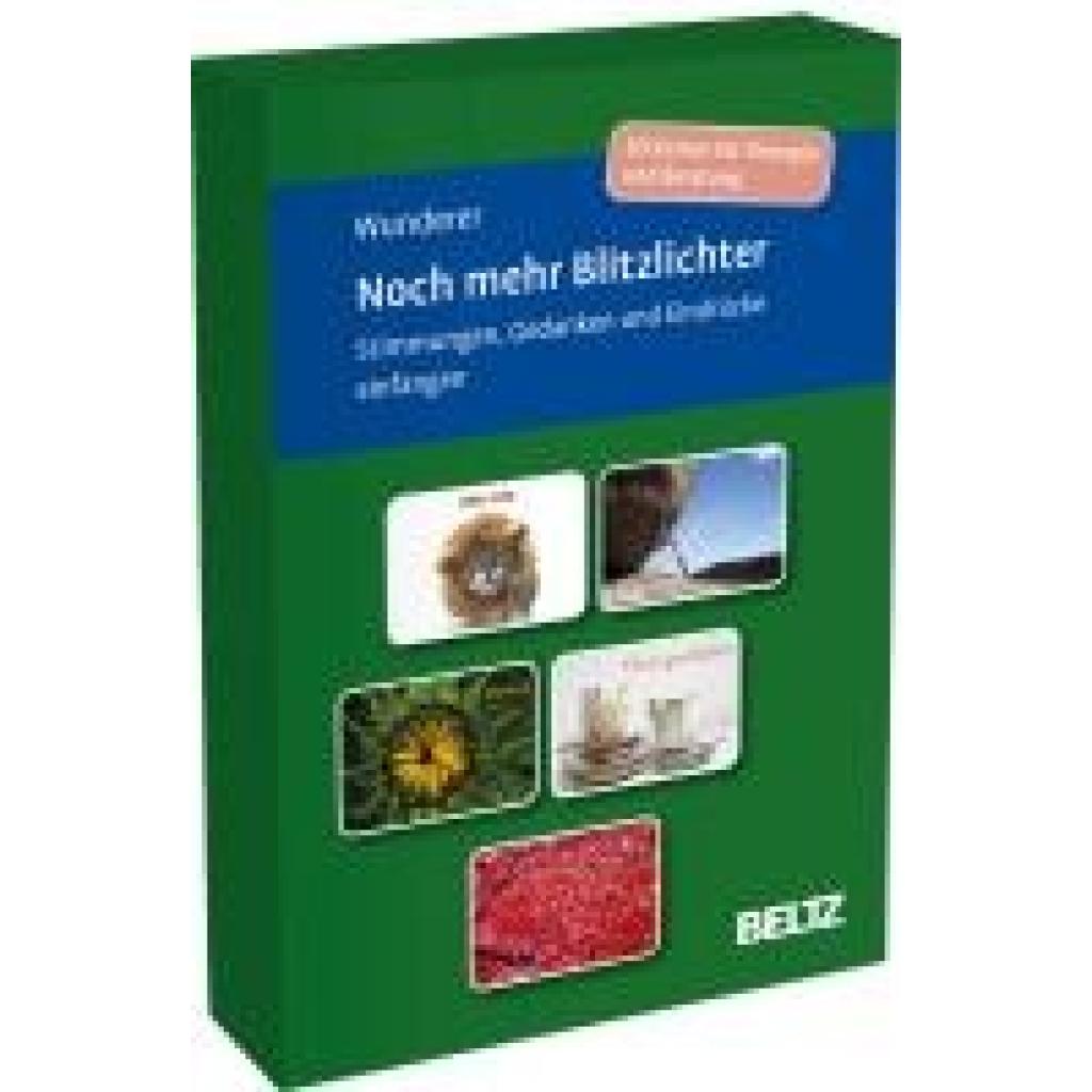 4019172101503 - Noch mehr Blitzlichter Stimmungen Gedanken und Eindrücke einfangen - Eva Wunderer Box