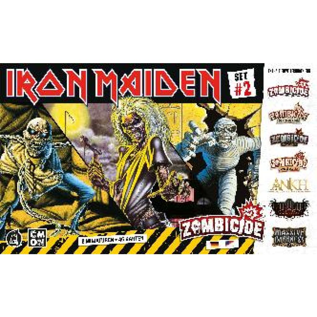 0889696016027 - Zombicide Iron Maiden Charackter Pack 2 0889696016027 - Zombicide Iron Maiden Charackter Pack 2