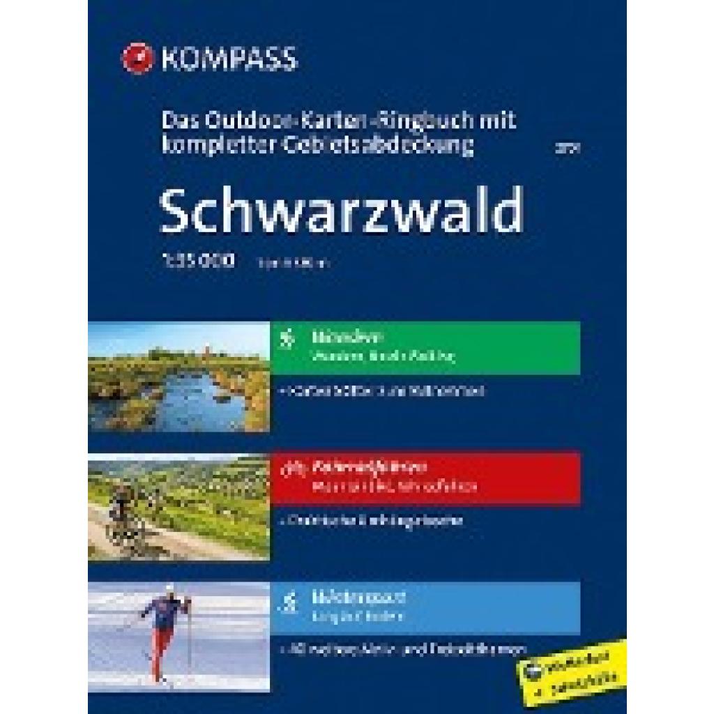 9783990440681 - KOMPASS Outdoor-Karte Ringbuch Schwarzwald 135000 Ordner 9783990440681 - KOMPASS Outdoor-Karte Ringbuch Schwarzwald 135000 Ordner