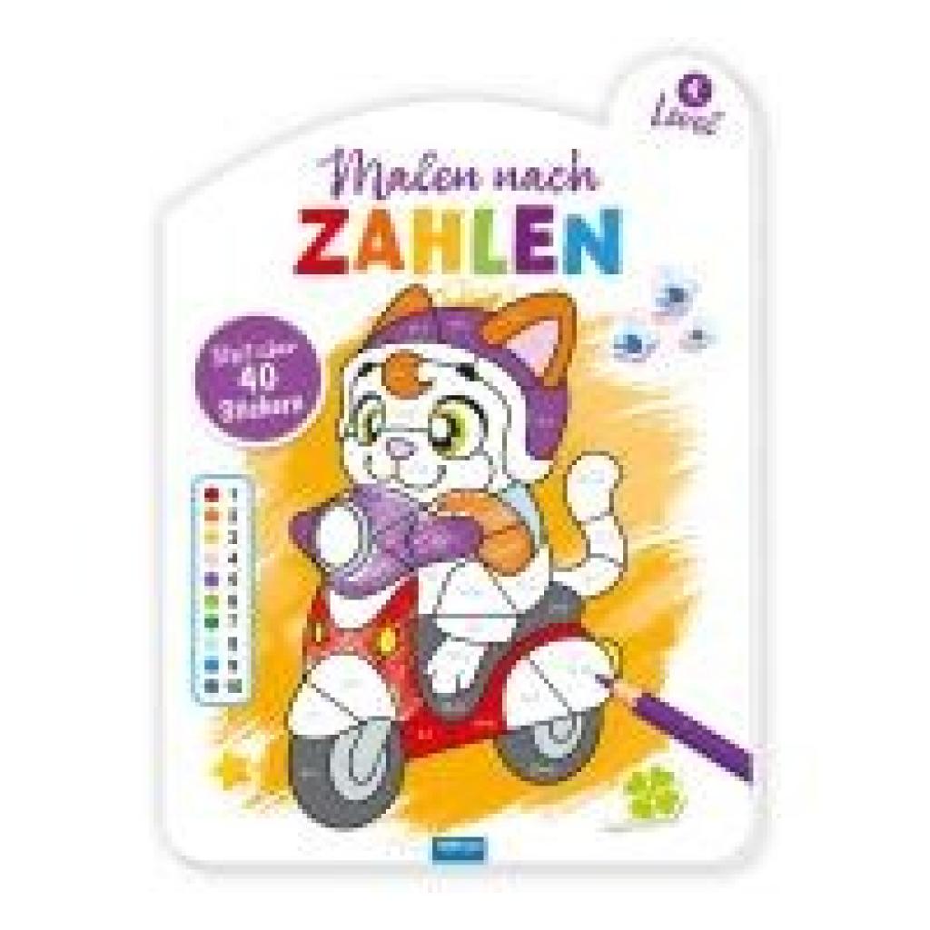 9783988023346 - Trötsch Malen nach Zahlen 4 Level Malbuch 9783988023346 - Trötsch Malen nach Zahlen 4 Level Malbuch