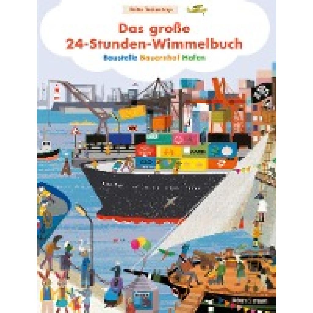 9783964281715 - Das große 24-Stunden-Wimmelbuch - Britta Teckentrup Gebunden