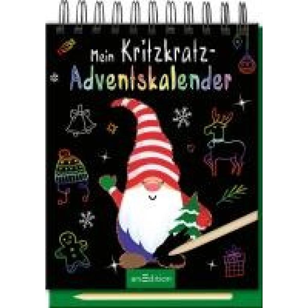 9783845853444 - Mein Kritzkratz-Adventskalender Kartoniert (TB)