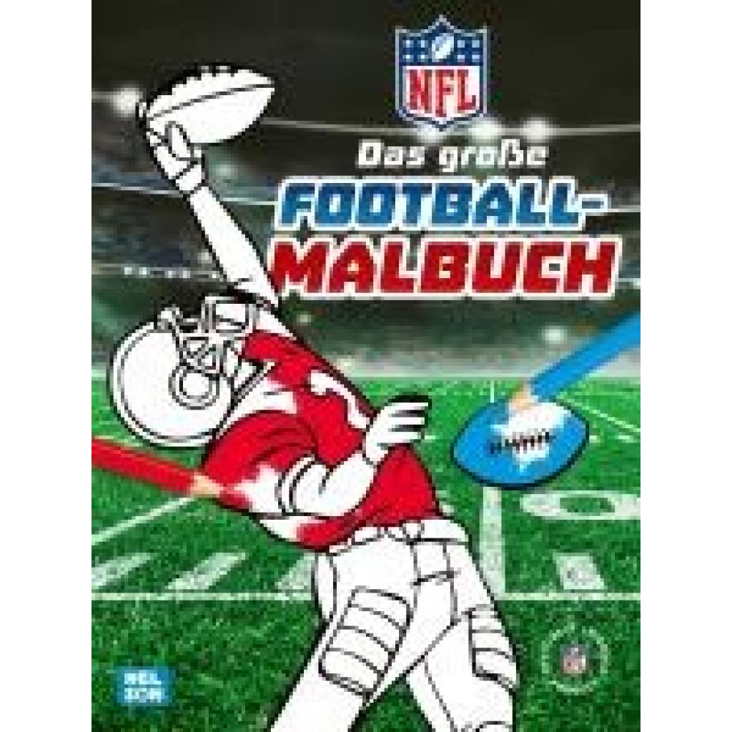 9783845126838 - NFL Das große Football-Malbuch