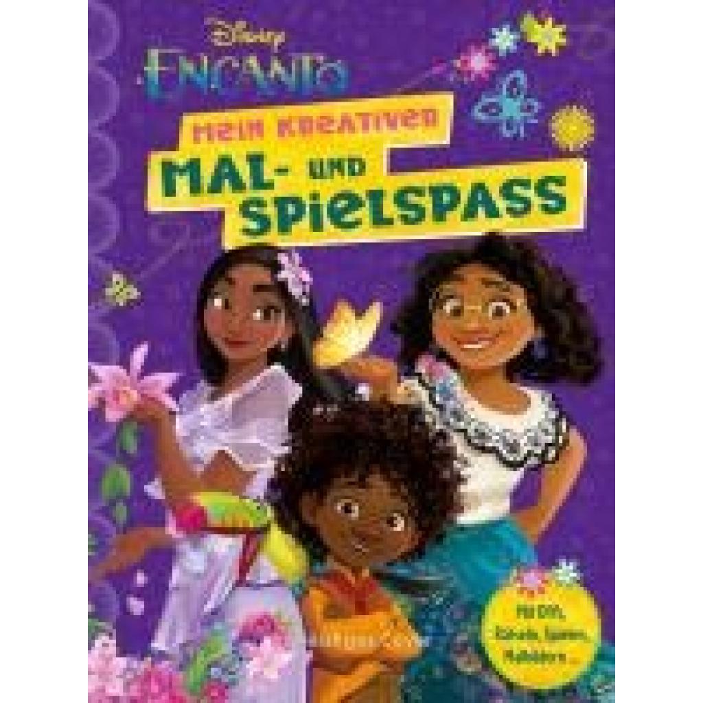 9783845124872 - Disney Encanto Mein kreativer Mal- und Spielspaß Kartoniert (TB)