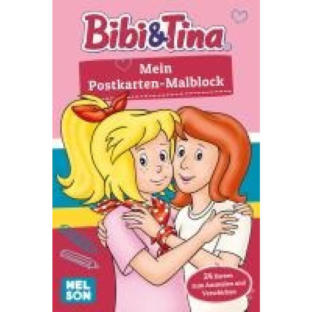 9783845124858 - Bibi und Tina   Bibi und Tina Mein Postkarten-Malblock Kartoniert (TB)