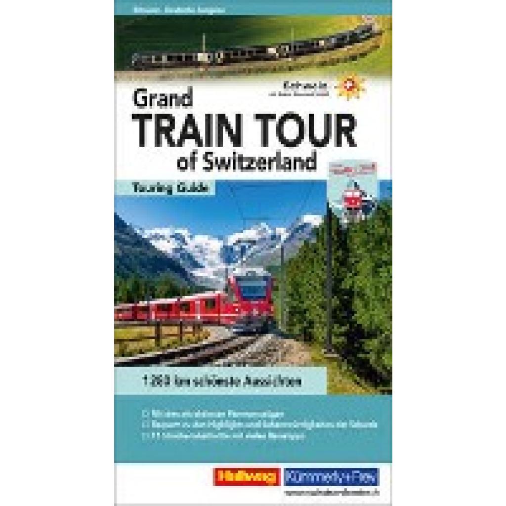 9783828309876 - Baumgartner Roland Hallwag Reiseführer Grand Train Tour of Switzerland deutsche Ausgabe