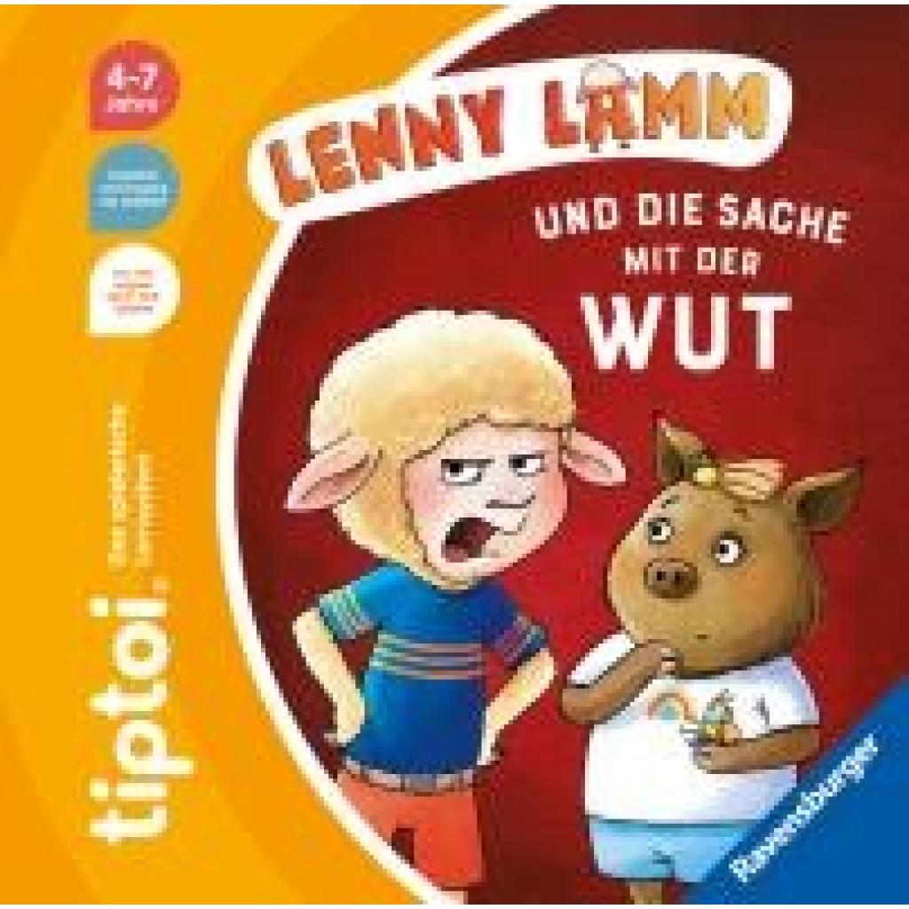 9783473492930 - Kiel Anja tiptoi® Bildergeschichten über den Umgang mit Gefühlen - Lenny Lamm und die Sache mit der Wut