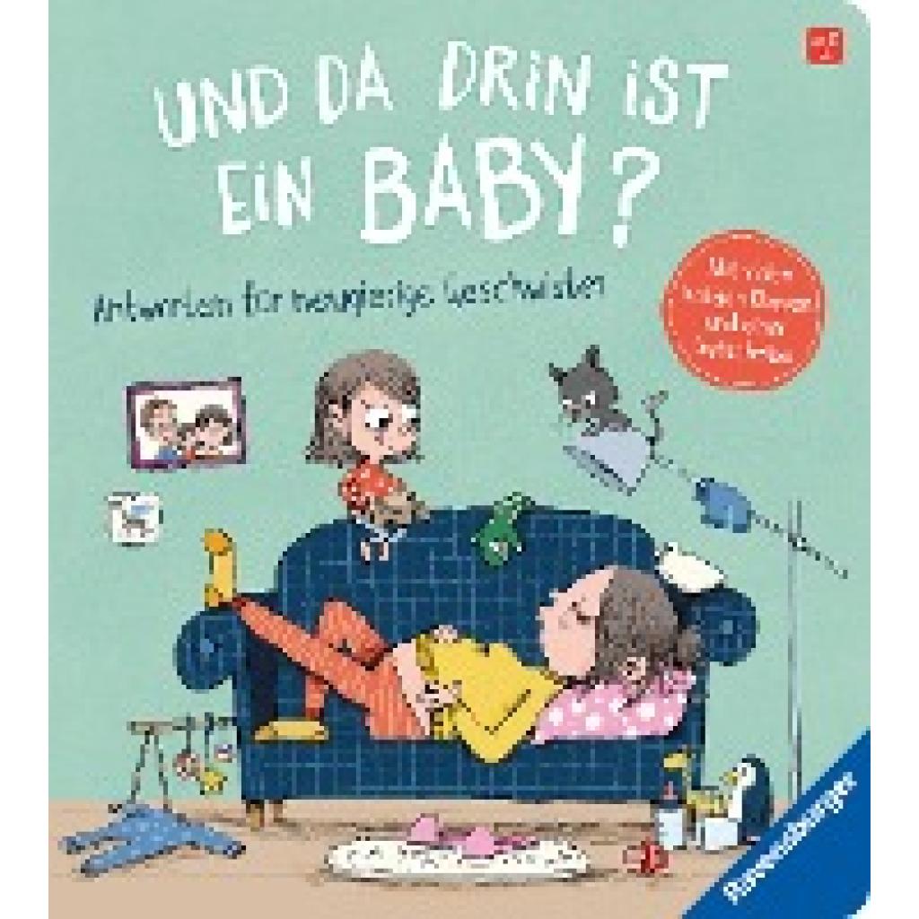 9783473418282 - Und da drin ist ein Baby? Antworten für neugierige Geschwister - Sandra Grimm Pappband