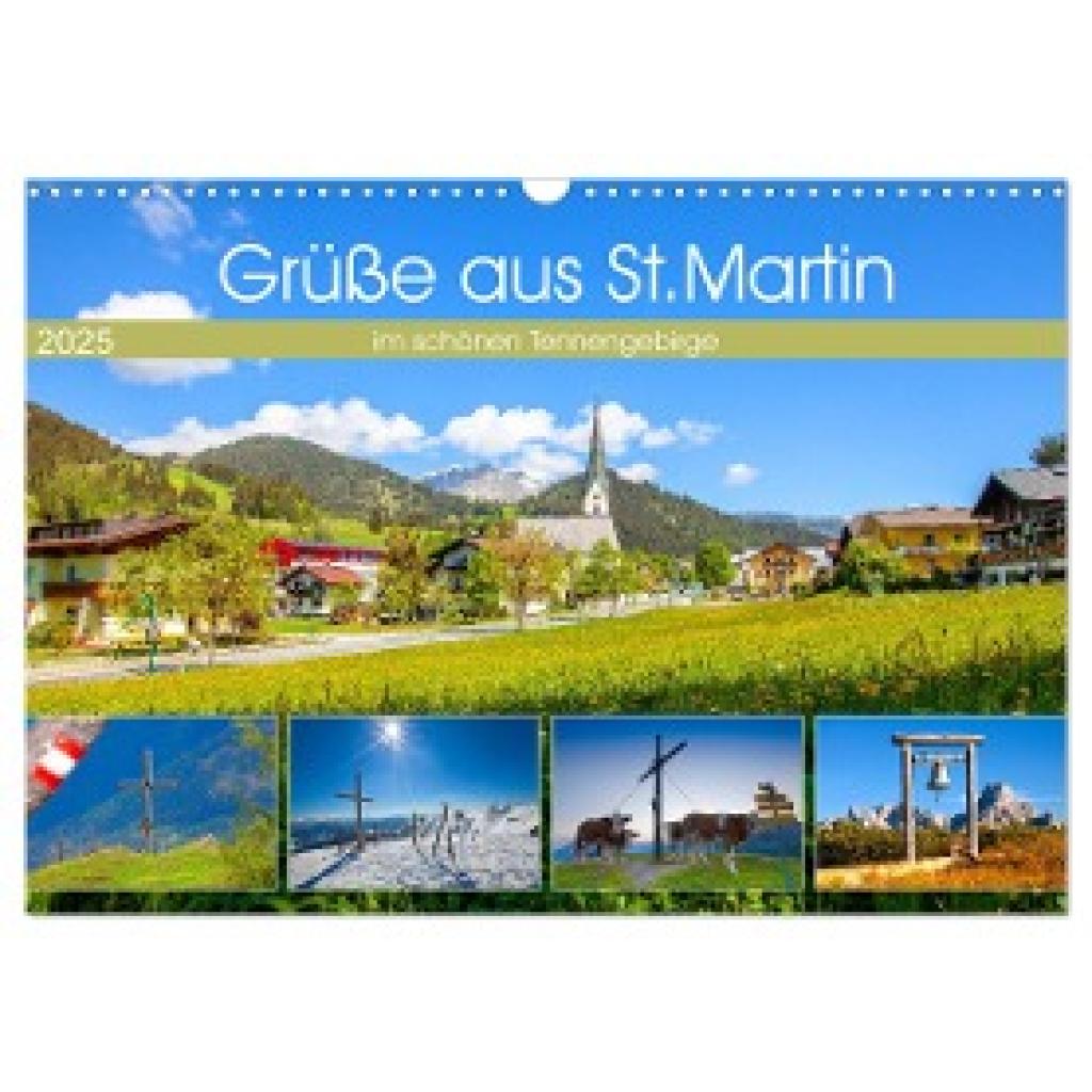 Kramer, Christa: Grüße aus St.Martin (Wandkalender 2025 DIN A3 quer), CALVENDO Monatskalender