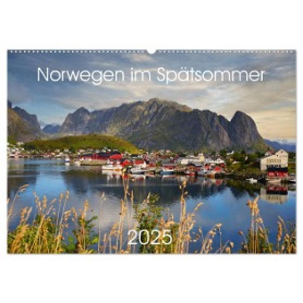 Heilmann, Johannes: Norwegen im Spätsommer (Wandkalender 2025 DIN A2 quer), CALVENDO Monatskalender