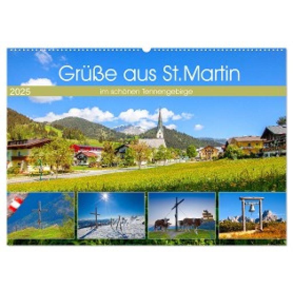 Kramer, Christa: Grüße aus St.Martin (Wandkalender 2025 DIN A2 quer), CALVENDO Monatskalender