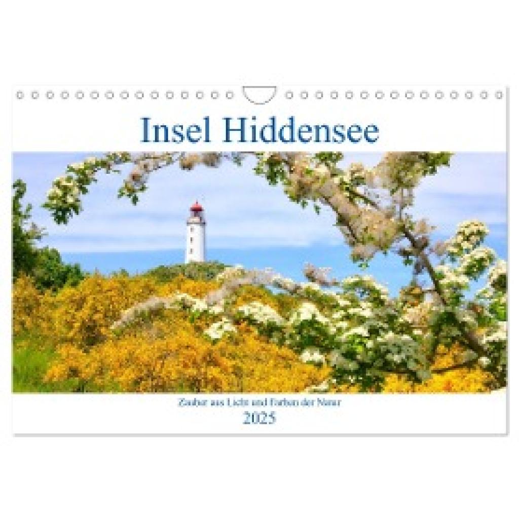 Anders, Holm: Hiddensee mon amour (Wandkalender 2025 DIN A4 quer), CALVENDO Monatskalender