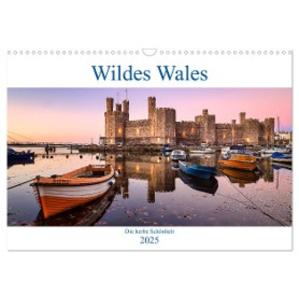 Kortjohann Photography, Urte: Wildes Wales (Wandkalender 2025 DIN A3 quer), CALVENDO Monatskalender