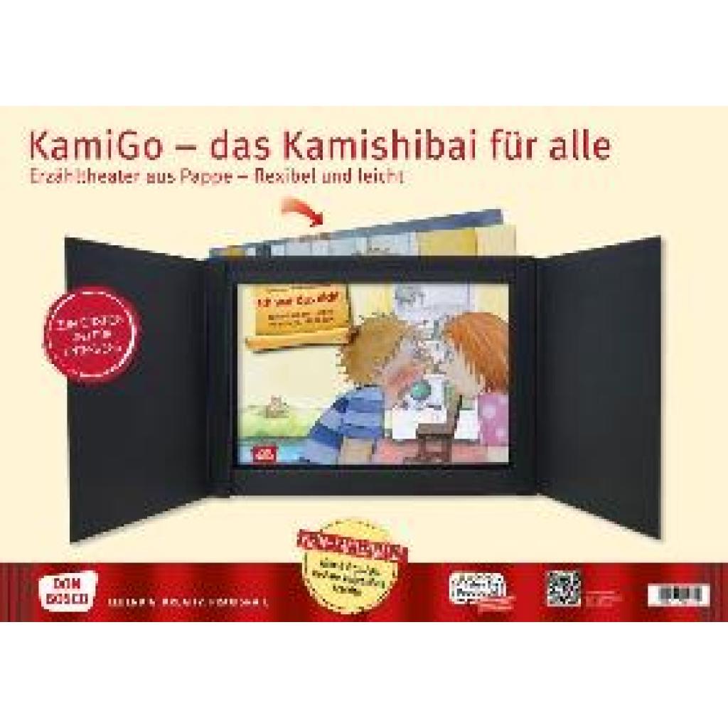 KamiGo - das Kamishibai für alle. DIN-A3-Erzähltheater aus Pappe - flexibel und leicht