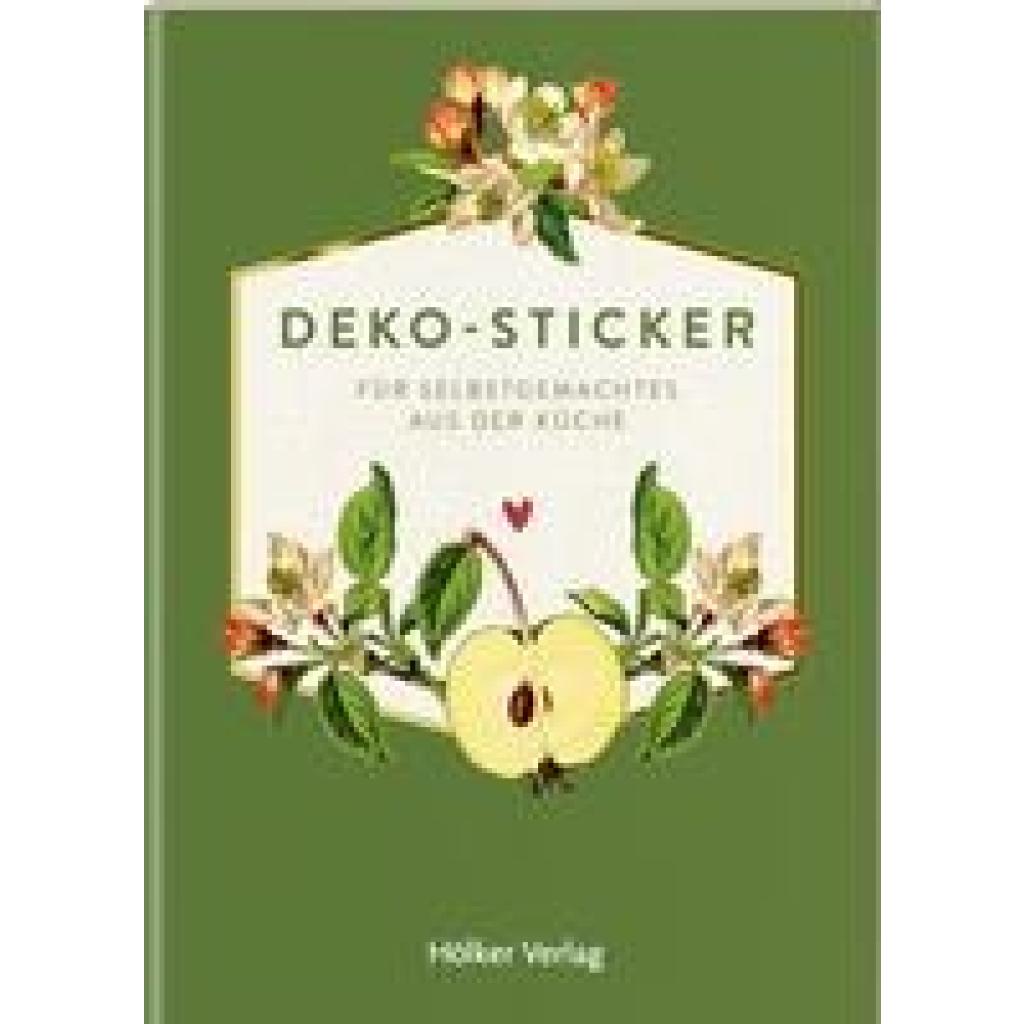 Deko-Sticker, Äpfel (Küchenpapeterie)