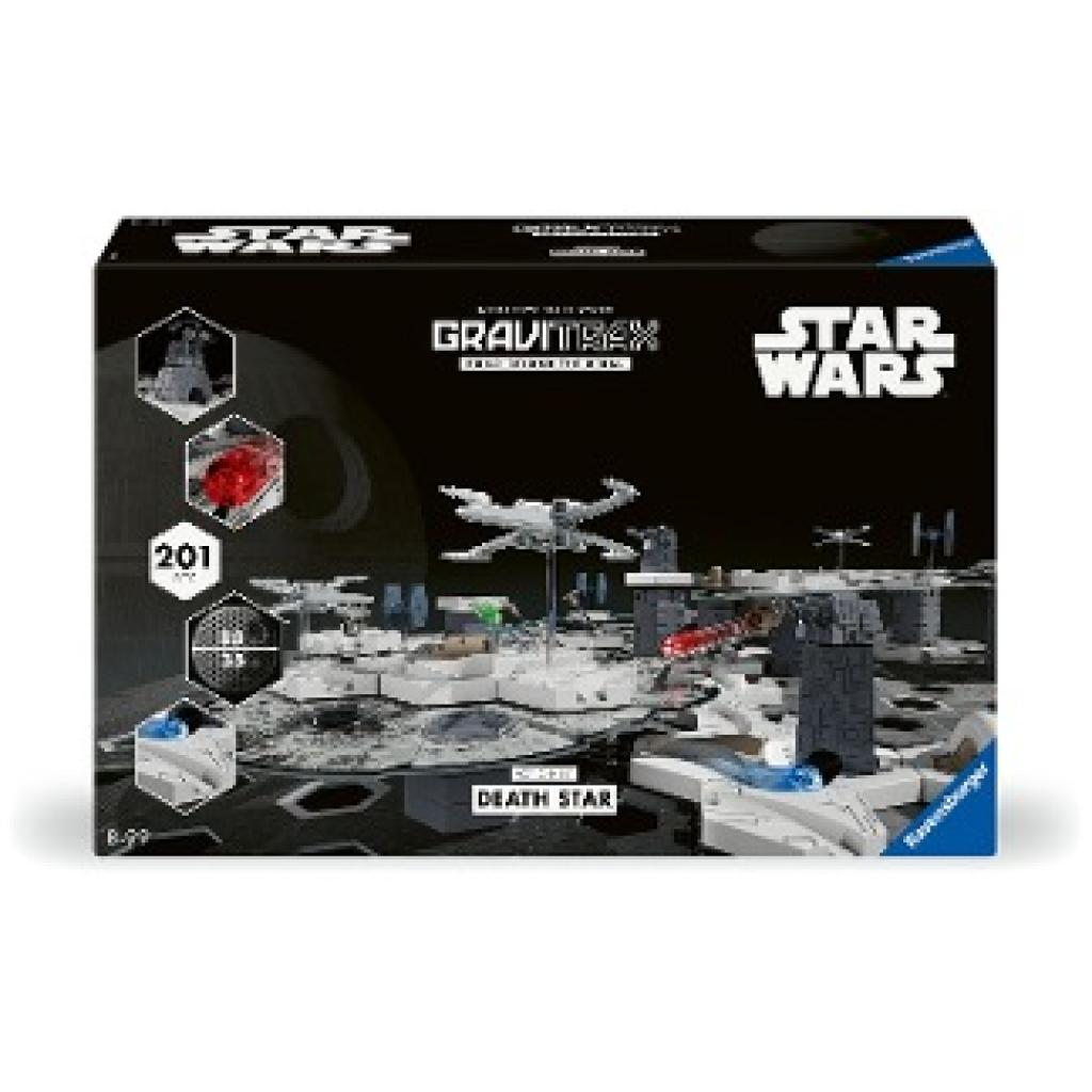 Ravensburger GraviTrax Star Wars Action-Set Deathstar 23860 - GraviTrax Starterset für deine Kugelbahn - Murmelbahn und 