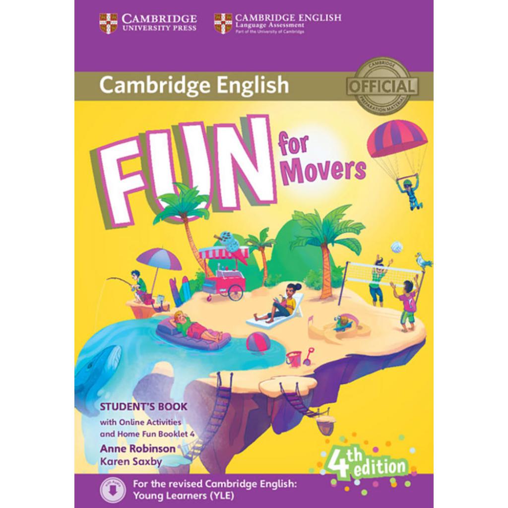 Fun for Movers. Student's Book with Home Fun Booklet and online activities. 4th Edition