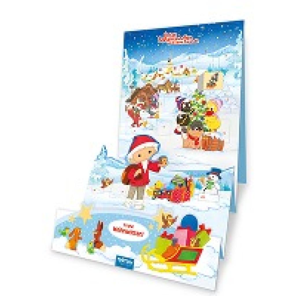 Trötsch Unser Sandmännchen Adventskalender zum Aufstellen