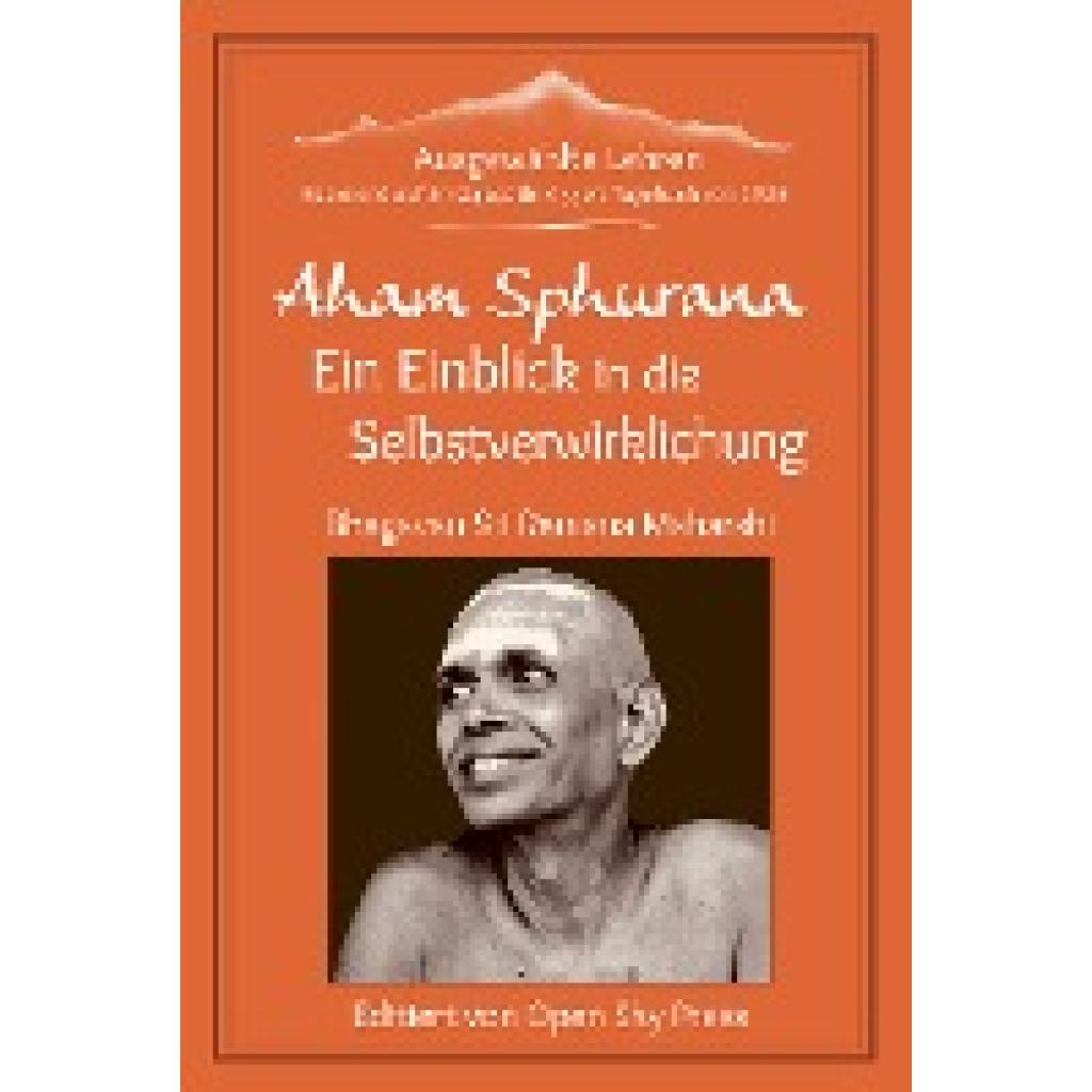 9783943544749 - Aham Sphurana - Ein Einblick in die Selbstverwirklichung - Ramana Maharshi Kartoniert (TB)