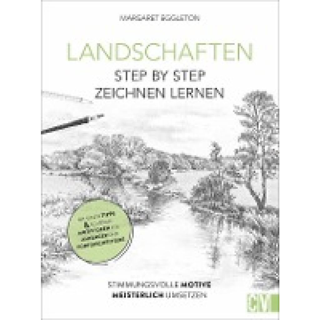 9783862304332 - Landschaften Step by Step zeichnen lernen - Margaret Eggleton Kartoniert (TB)