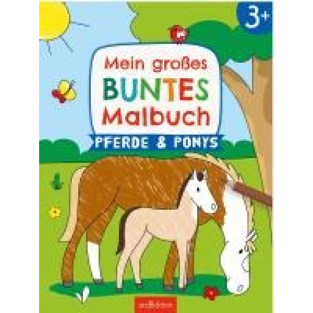 9783845858005 - Mein großes buntes Malbuch - Pferde und Ponys 9783845858005 - Mein großes buntes Malbuch - Pferde und Ponys