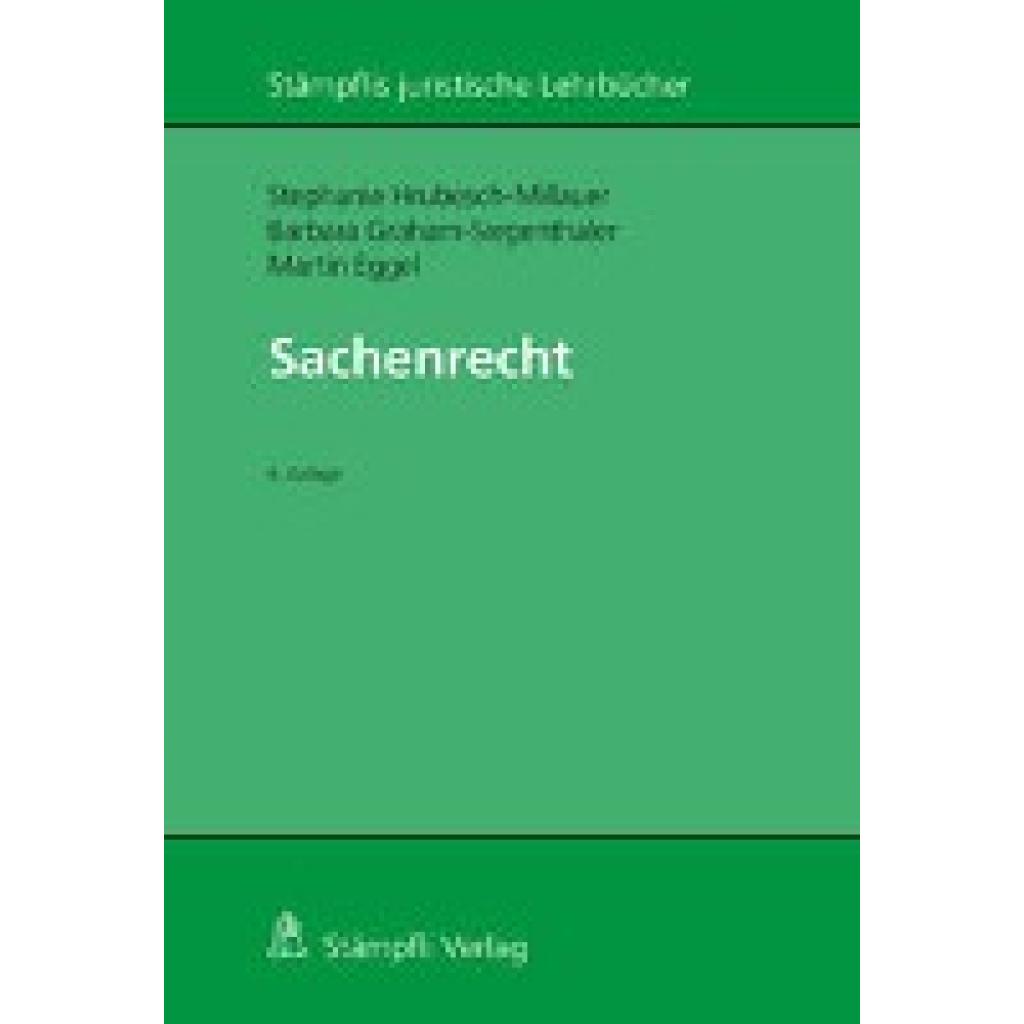 9783727287206 - Hrubesch-Millauer Stephanie Sachenrecht