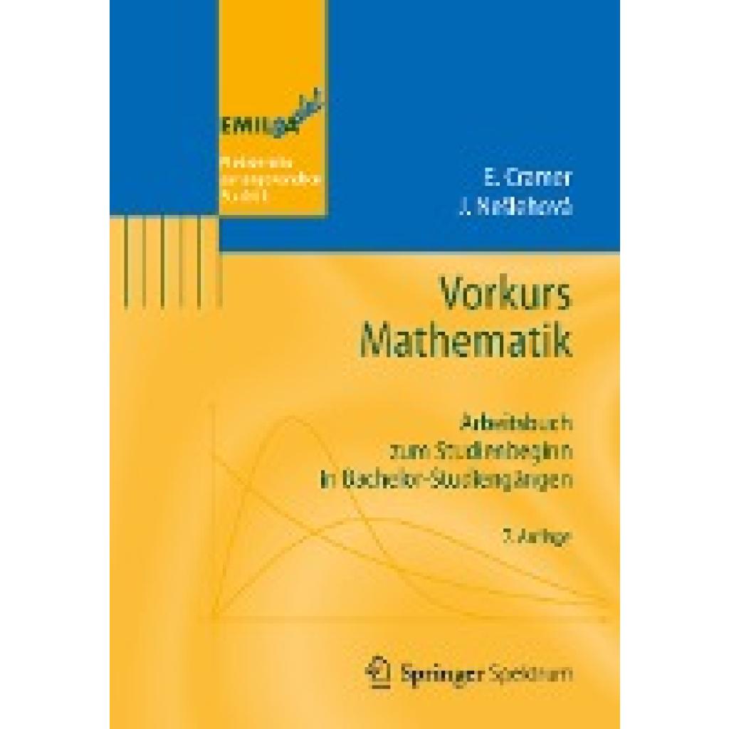 9783662574935 - EMIL@A-stat   Vorkurs Mathematik - Erhard Cramer Johanna Neslehová Kartoniert (TB)