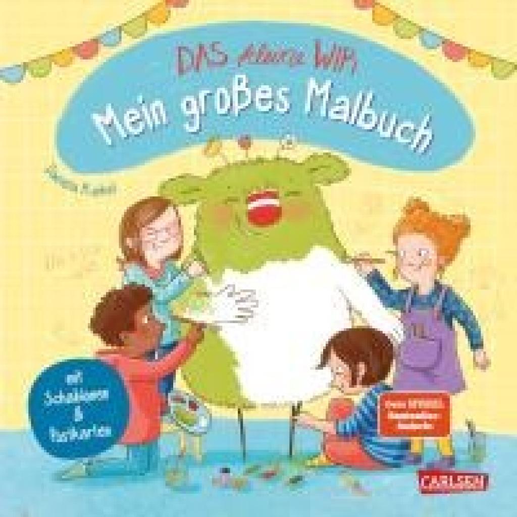 9783551192110 - Kunkel Daniela Das kleine WIR Mein großes Malbuch