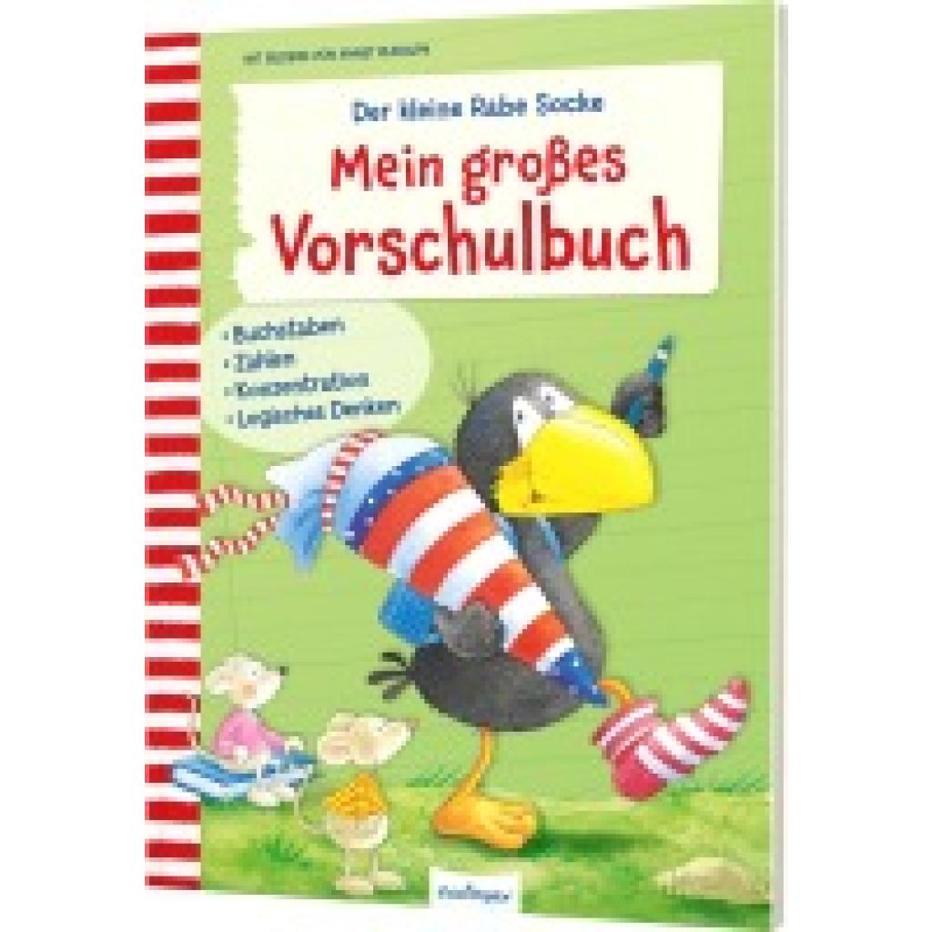 9783480239061 - Der kleine Rabe Socke Mein großes Vorschulbuch Kartoniert (TB) 9783480239061 - Der kleine Rabe Socke Mein großes Vorschulbuch Kartoniert (TB)