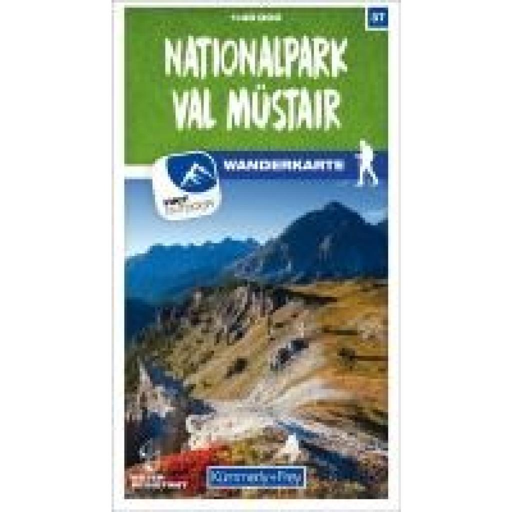 9783259023372 - Kümmerly+Frey Karte Nationalpark - Val Müstair Wanderkarte Karte (im Sinne von Landkarte)