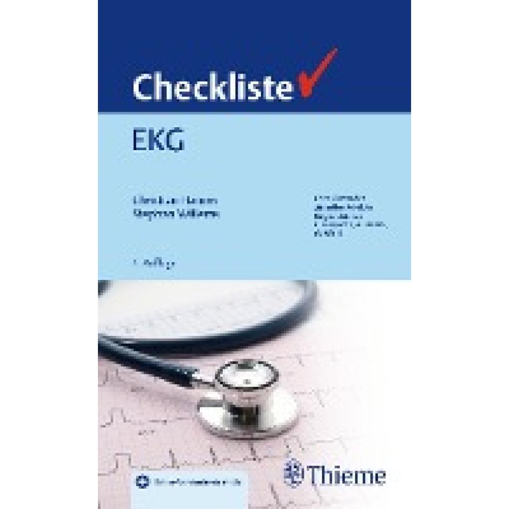 9783132453036 - Checkliste EKG - Christian Hamm Stephan Willems Kartoniert (TB)