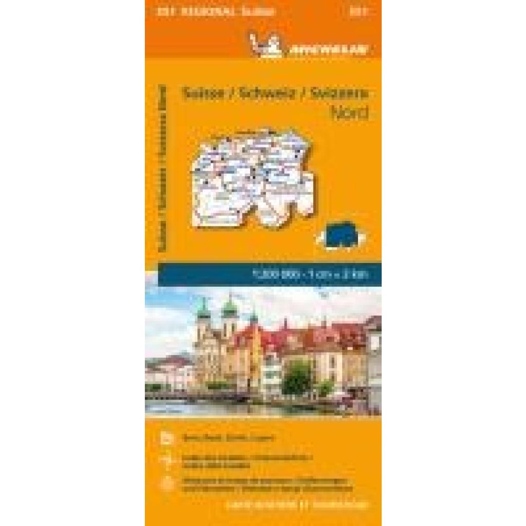 9782067251144 - MICHELIN Regionalkarten Michelin Schweiz Nord Karte (im Sinne von Landkarte) 9782067251144 - MICHELIN Regionalkarten Michelin Schweiz Nord Karte (im Sinne von Landkarte)