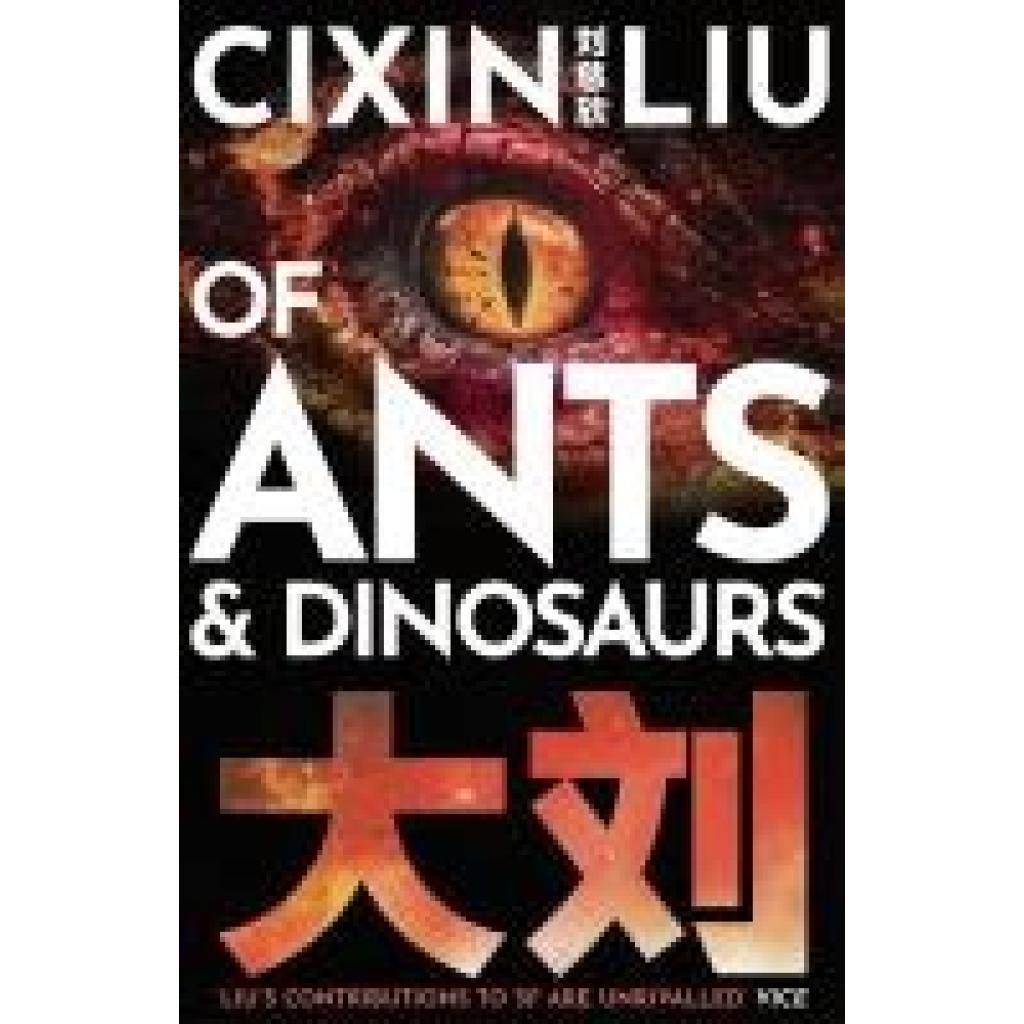 9781789546125 - Of Ants and Dinosaurs - Cixin Liu Kartoniert (TB) 9781789546125 - Of Ants and Dinosaurs - Cixin Liu Kartoniert (TB)