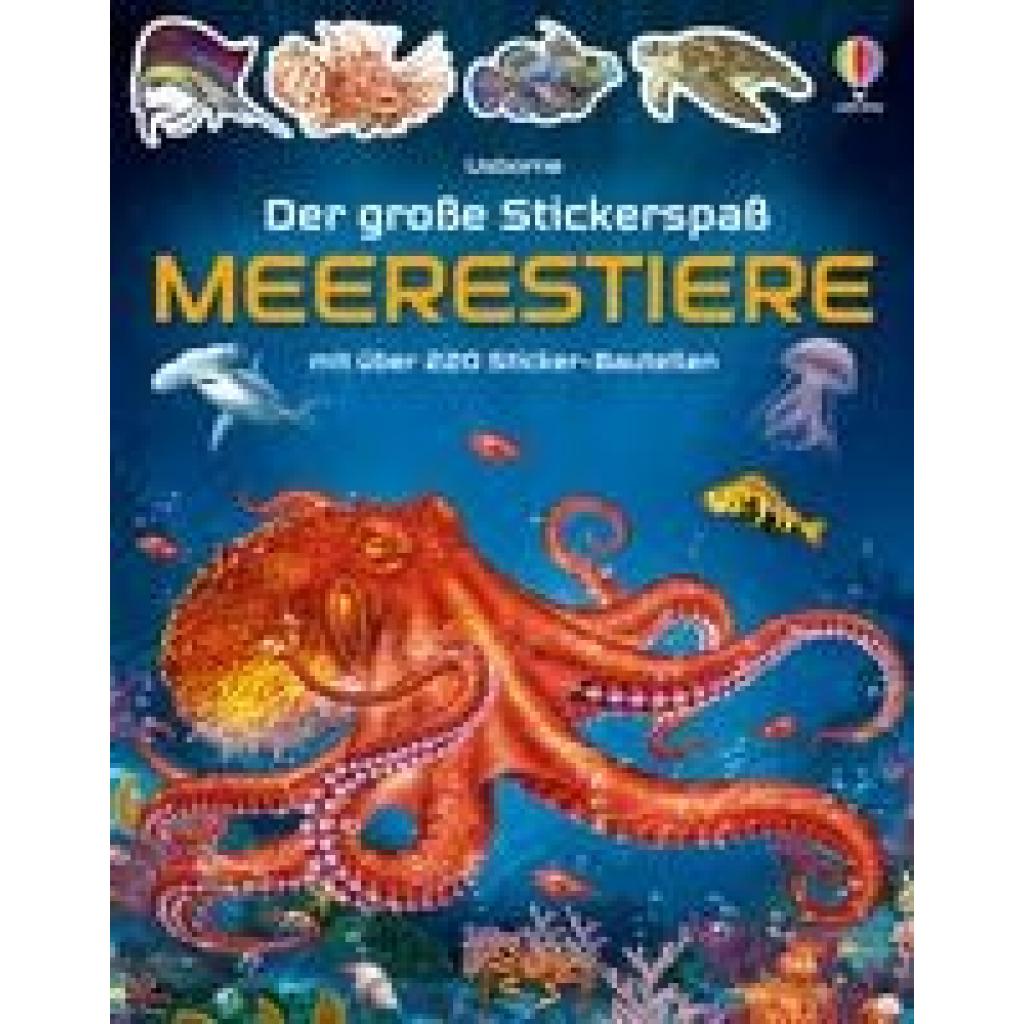 Tudhope, Simon: Der große Stickerspaß: Meerestiere