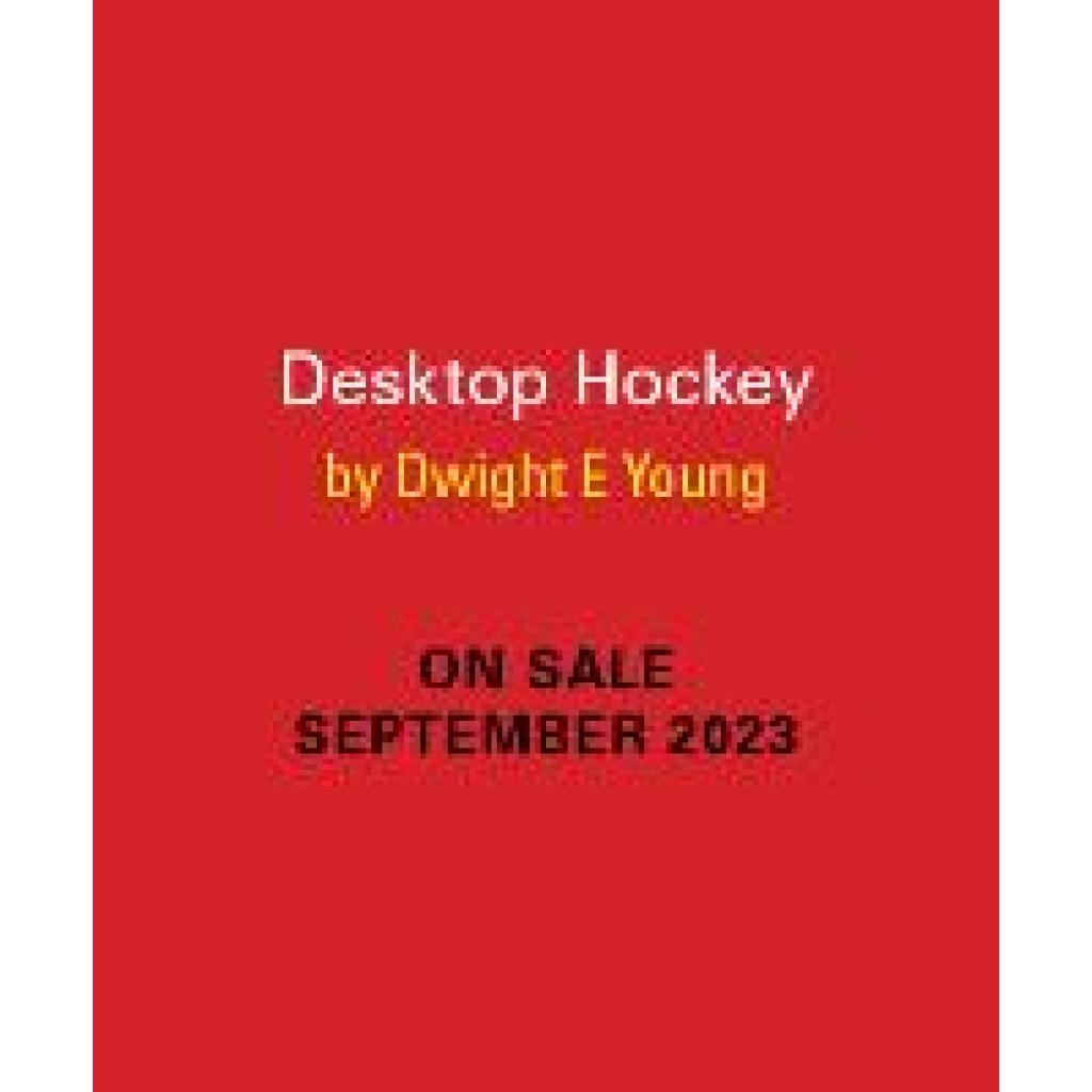 9780762483020 - Young Dwight Evan Desktop Hockey