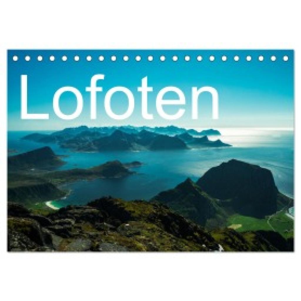 Mann Photography, Luca: Lofoten (Tischkalender 2025 DIN A5 quer), CALVENDO Monatskalender