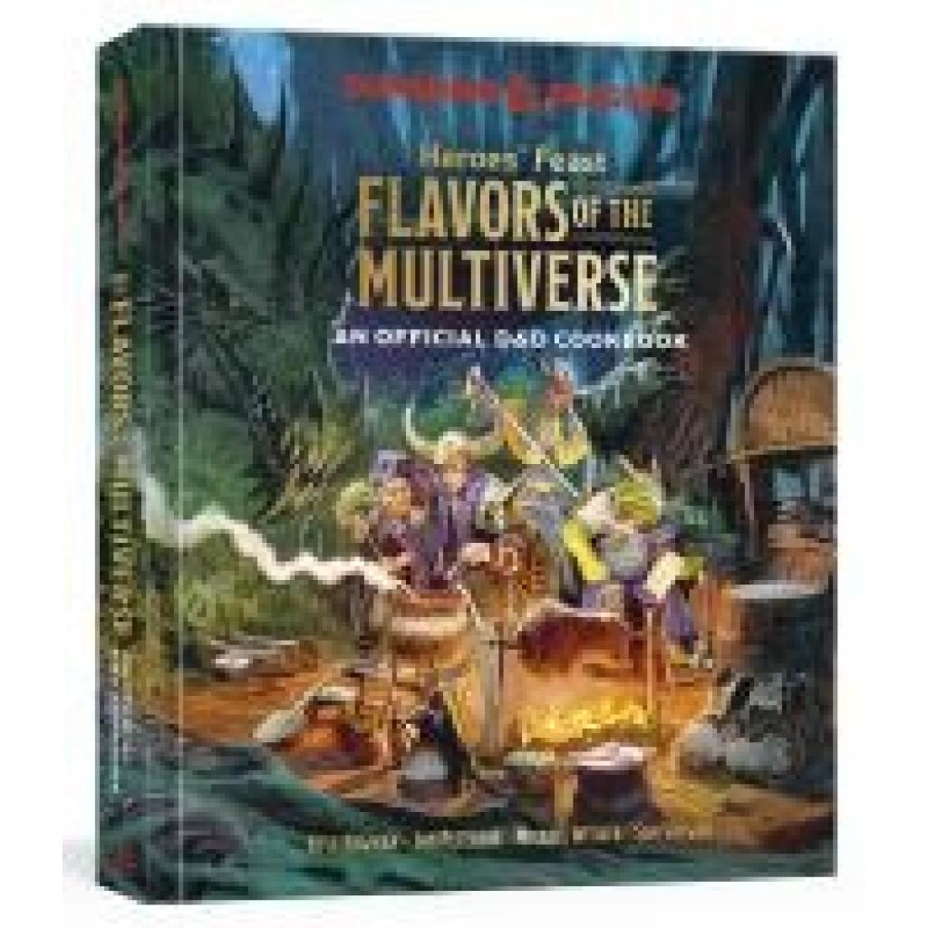 9781984861313 - Heroes Feast Flavors of the Multiverse - Kyle Newman Jon Peterson Michael Witwer Sam Witwer Official Dungeons & Dragons Licensed Gebunden