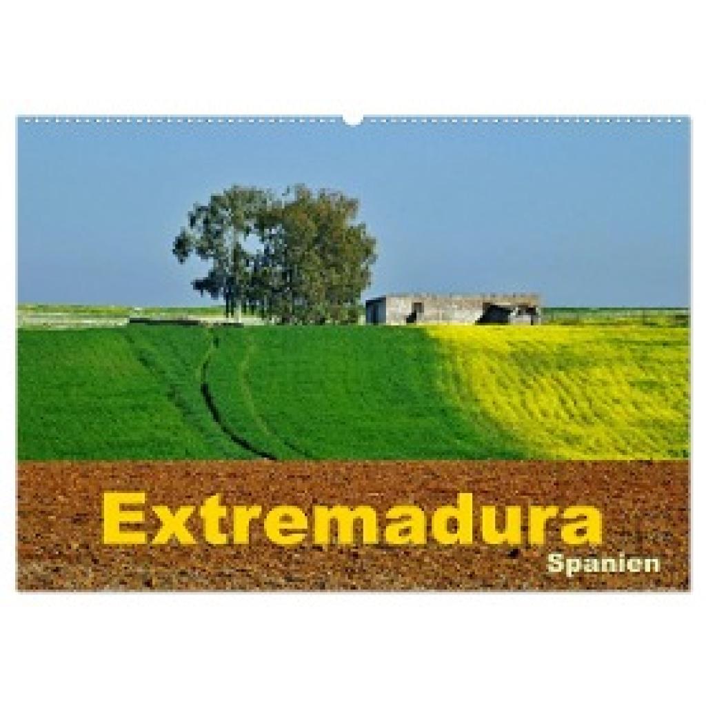 Insideportugal, Insideportugal: Extremadura Spanien (Wandkalender 2025 DIN A2 quer), CALVENDO Monatskalender