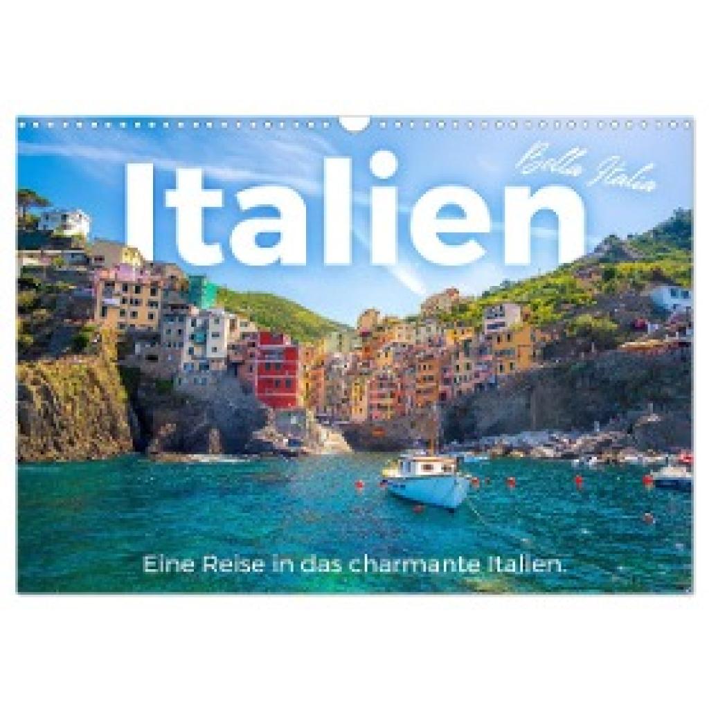 Scott, M.: Italien - Eine Reise in das charmante Italien. (Wandkalender 2025 DIN A3 quer), CALVENDO Monatskalender