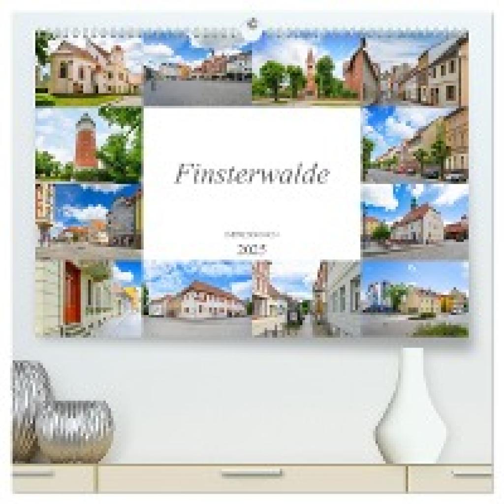 Meutzner, Dirk: Finsterwalde Impressionen (hochwertiger Premium Wandkalender 2025 DIN A2 quer), Kunstdruck in Hochglanz