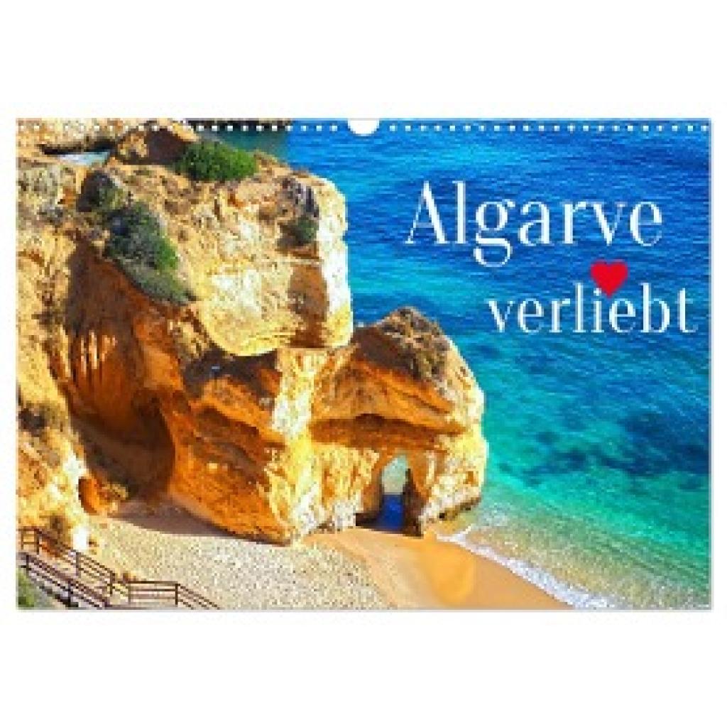 Meyer - Stimmungsbilder1, Marion: Algarve verliebt (Wandkalender 2025 DIN A3 quer), CALVENDO Monatskalender