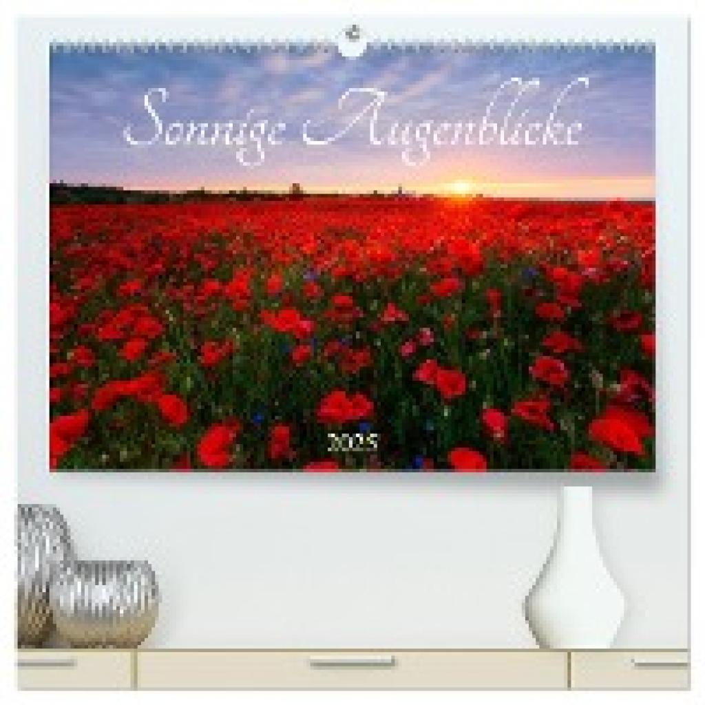 Beyer (Moqui), Daniela: Sonnige Augenblicke (hochwertiger Premium Wandkalender 2025 DIN A2 quer), Kunstdruck in Hochglan